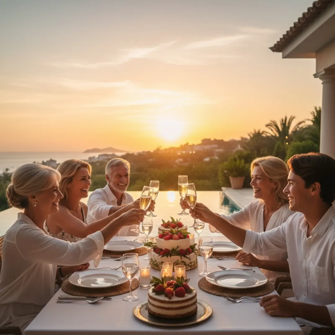 Group of travellers on a curated holiday