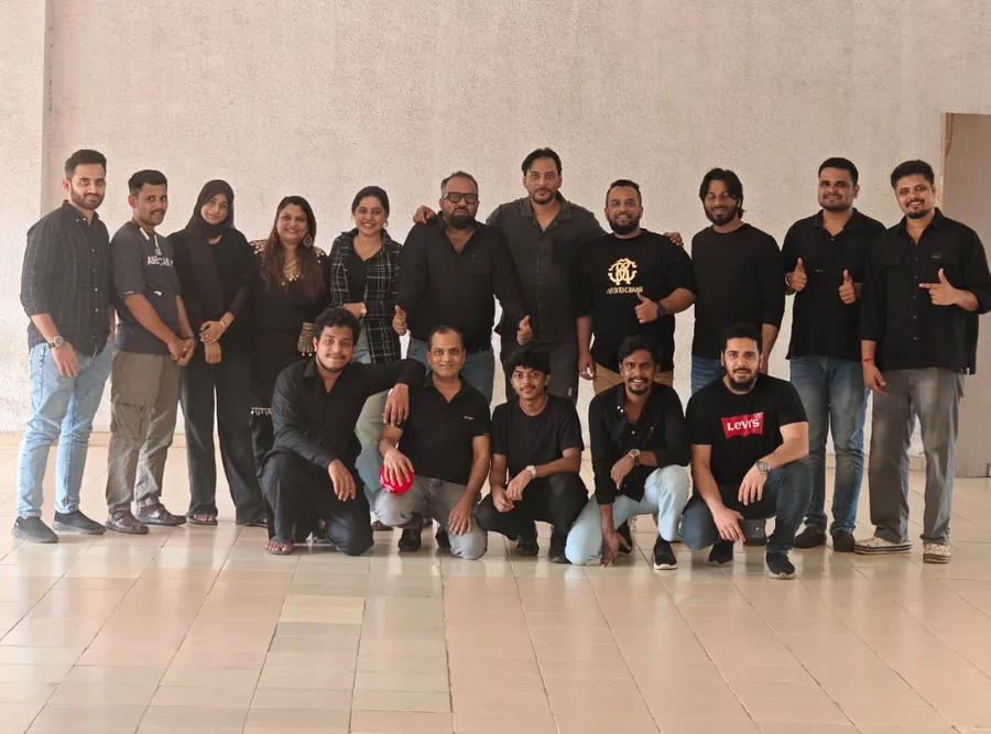 The full CWS team photographed together in the office